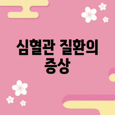심혈관 질환의 증상
