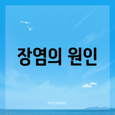 장염의 원인