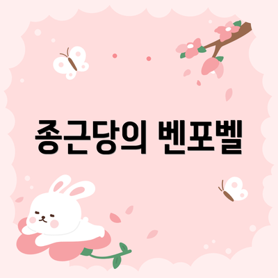 종근당의 벤포벨